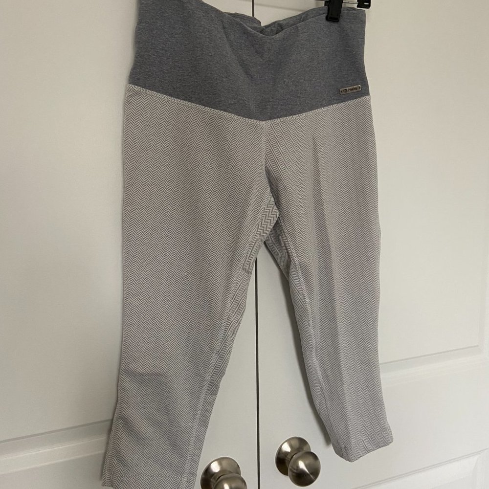 White MPG Athletic Capris